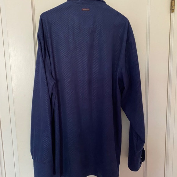 Point Zero long sleeve shirt in blue, size L - Picture 2 of 5